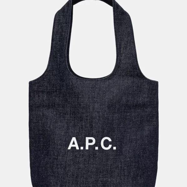 Βαμβακερή τσάντα A.P.C. tote ninon small