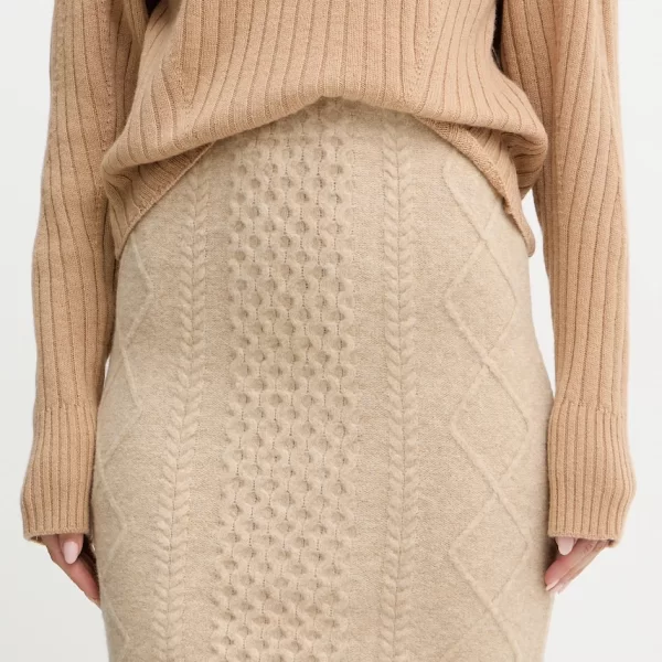 Φούστα από μείγμα μαλλιού Twinset