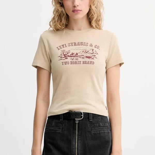 Levi's Βαμβακερό μπλουζάκι Levi's