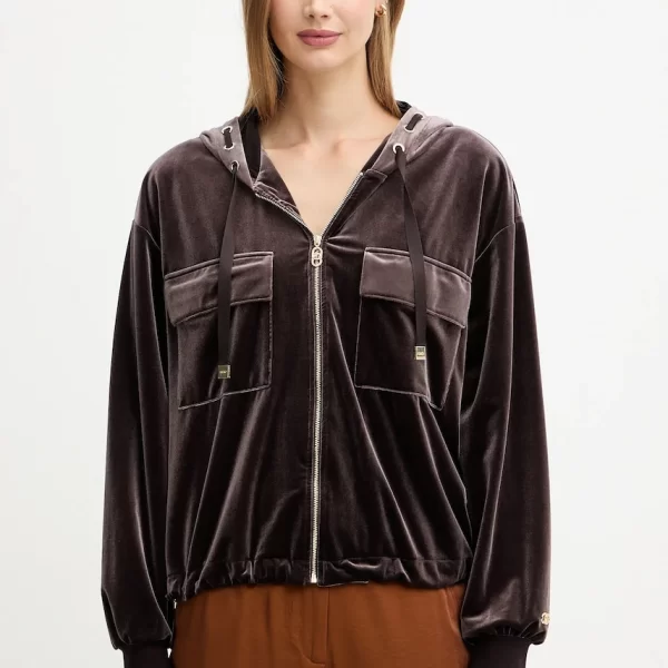 Βελούδινη μπλούζα Liu Jo