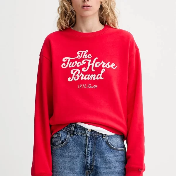 Βαμβακερή μπλούζα Levi's