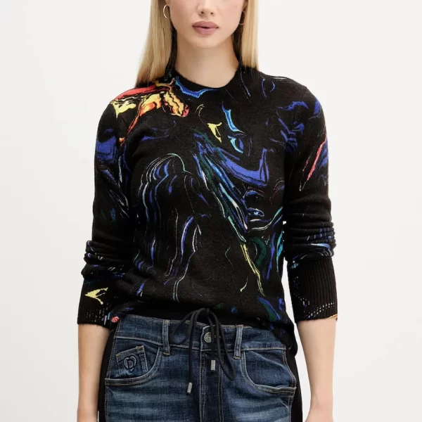 Πουλόβερ Desigual BUTTERFLY LACROIX