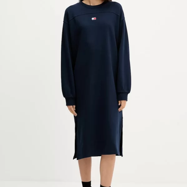 Βαμβακερό φόρεμα Tommy Jeans