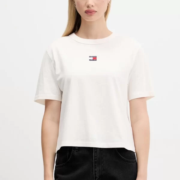 TOMMY JEANS Βαμβακερό μπλουζάκι Tommy Jeans