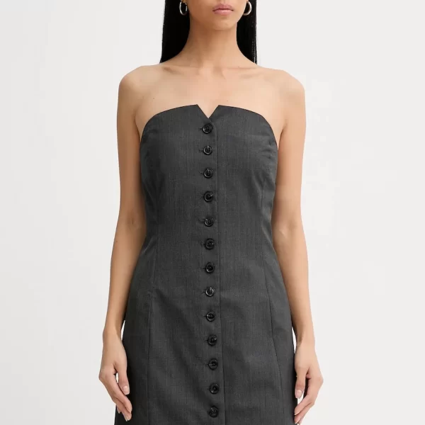 Samsoe Samsoe Φόρεμα από μείγμα μαλλιού Samsoe Samsoe Saellen