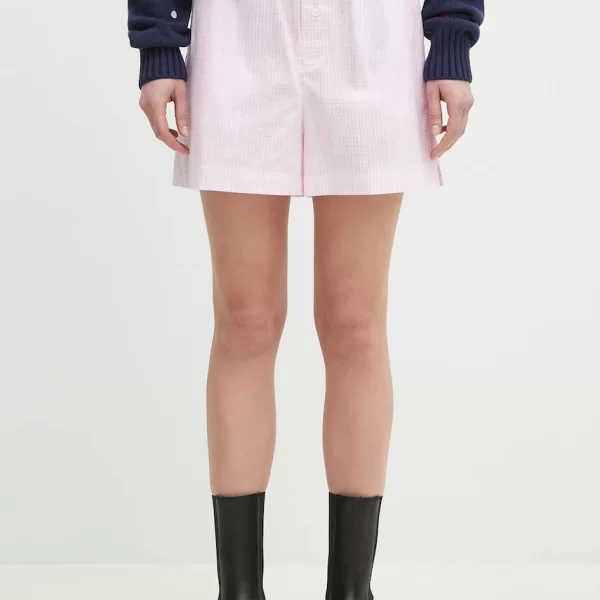 Βαμβακερό σορτσάκι Fiorucci Gingham Logo