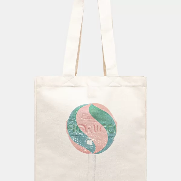 Βαμβακερή τσάντα Fiorucci Lollipop Print Canvas Tote