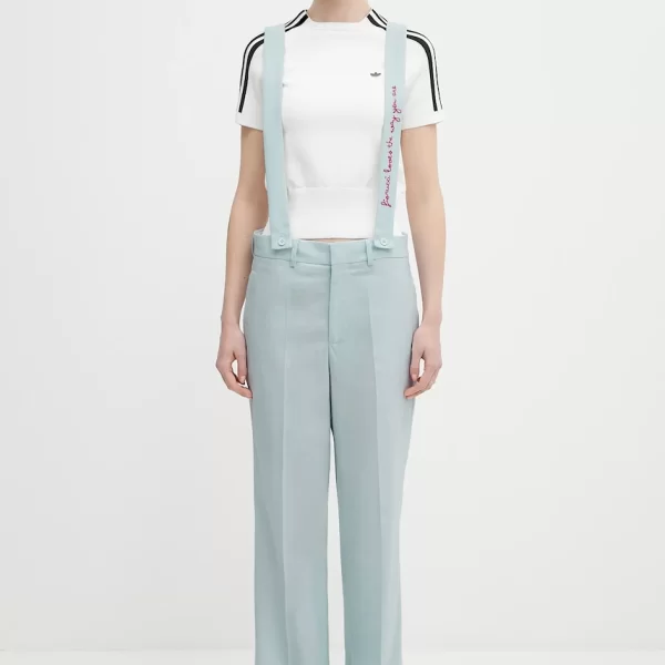 Fiorucci Μάλλινο παντελόνι Fiorucci Embroidered Suspender