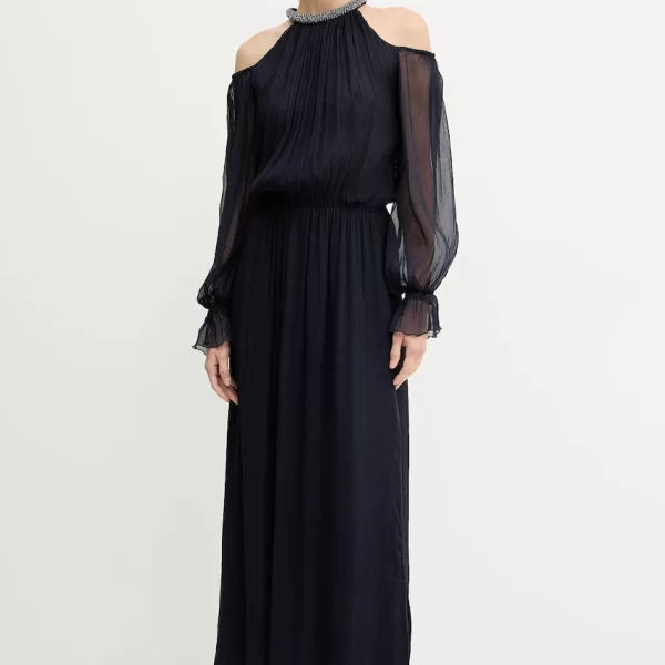 LUISA SPAGNOLI Μεταξωτό φόρεμα Luisa Spagnoli