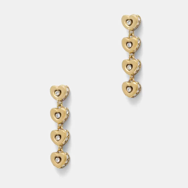 Σκουλαρίκια Guess L.O.V.E.