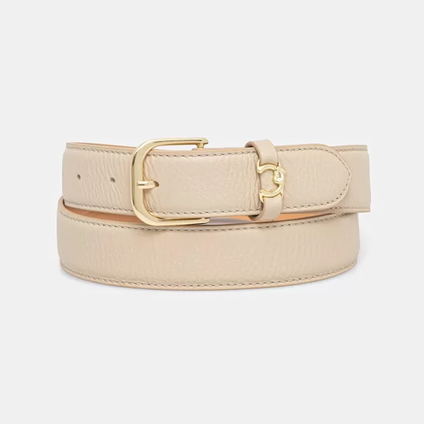 Coccinelle Δερμάτινη ζώνη Coccinelle