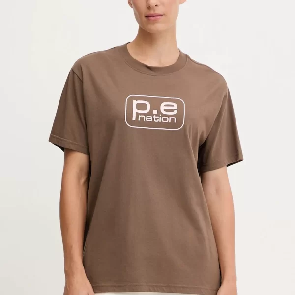 P.E NATION Βαμβακερό μπλουζάκι P.E Nation Flux