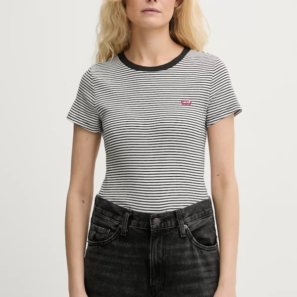 Levi's Βαμβακερό μπλουζάκι Levi's 2-pack