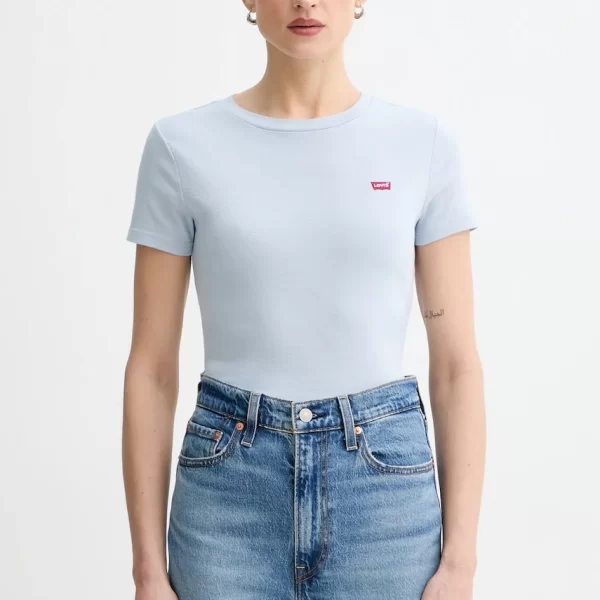 Levi's Βαμβακερό μπλουζάκι Levi's 2-pack