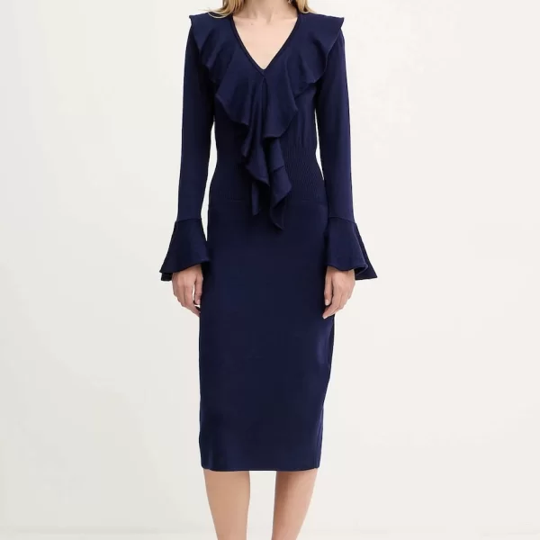 LUISA SPAGNOLI Μάλλινο φόρεμα Luisa Spagnoli