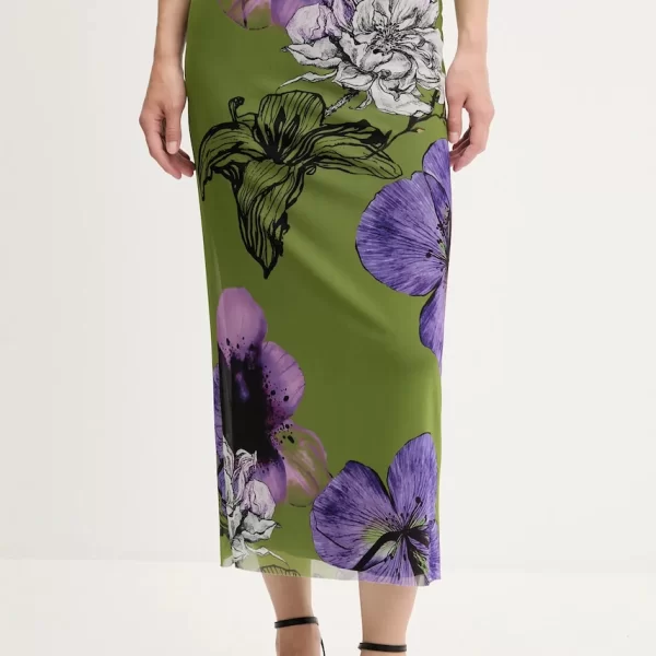 Φούστα Desigual TULLEFLOWERS