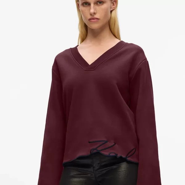 Μπλούζα από βαμβάκι Karl Lagerfeld