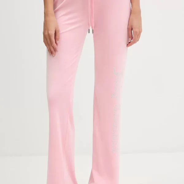 Juicy Couture Βελούδινο παντελόνι φόρμας Juicy Couture