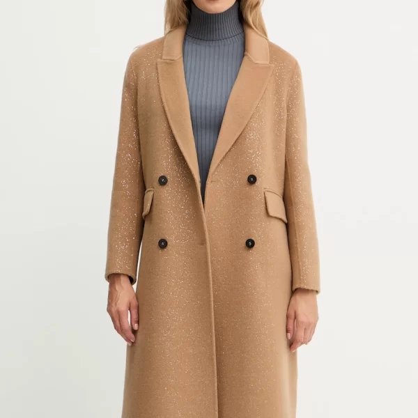 Μάλλινο παλτό Simona Corsellini