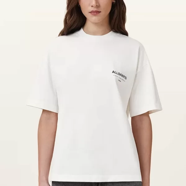 AllSaints Βαμβακερό μπλουζάκι AllSaints