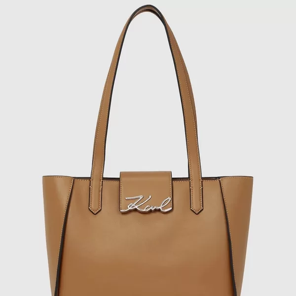 Δερμάτινη τσάντα Karl Lagerfeld IKON