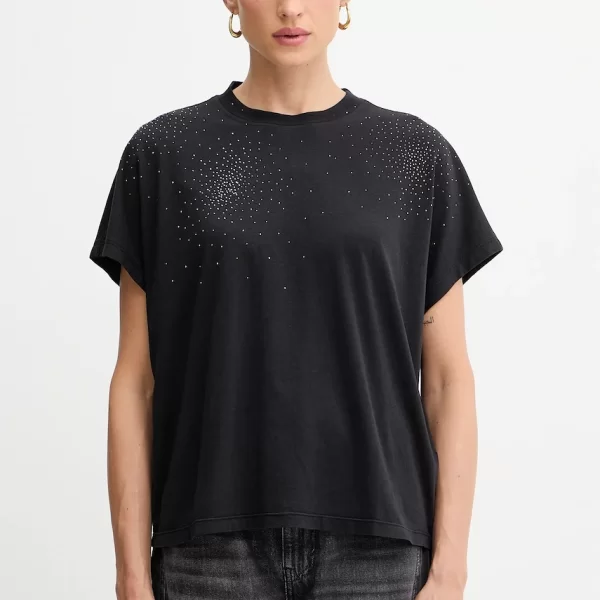 Βαμβακερό μπλουζάκι BOSS Orange San Jared-C