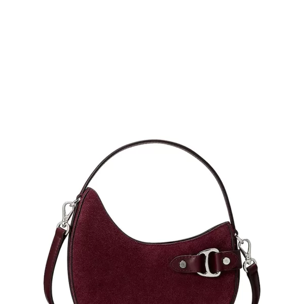 Τσάντα σουέτ Lauren Ralph Lauren