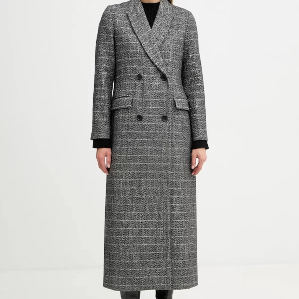 TWINSET Παλτό με προσθήκη μαλλιού Twinset