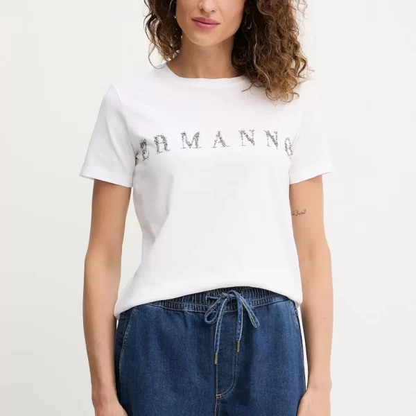 Βαμβακερό μπλουζάκι Ermanno Firenze