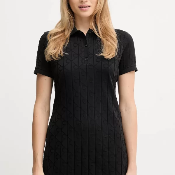 Calvin Klein Jeans Βαμβακερό φόρεμα Calvin Klein Jeans