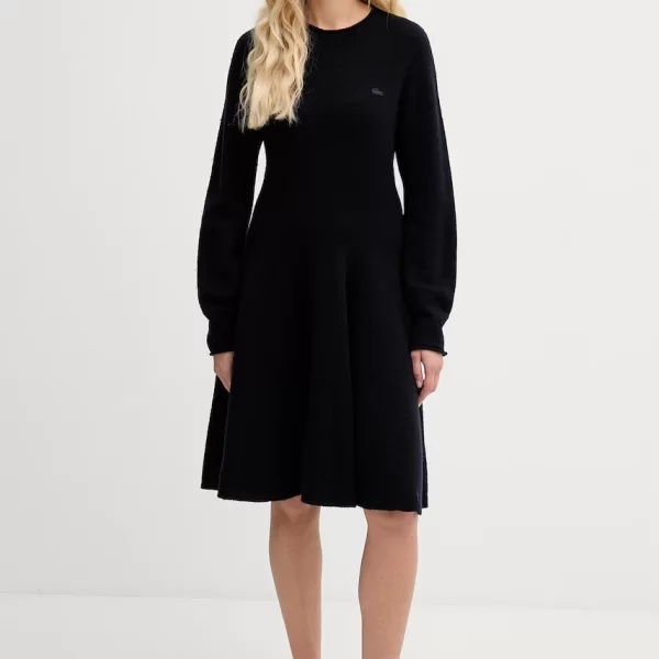 Lacoste Μάλλινο φόρεμα Lacoste