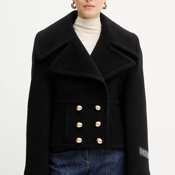 PATOU Παλτό με προσθήκη μαλλιού Patou
