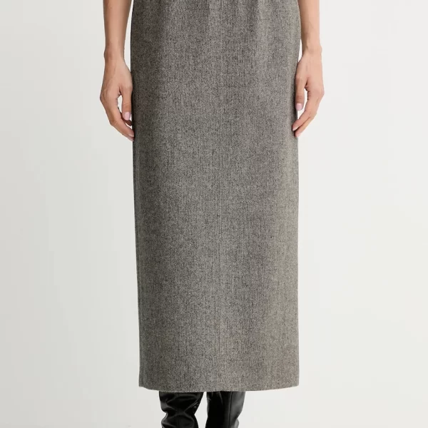 Φούστα με προσθήκη μαλλιού ISABELLE BLANCHE