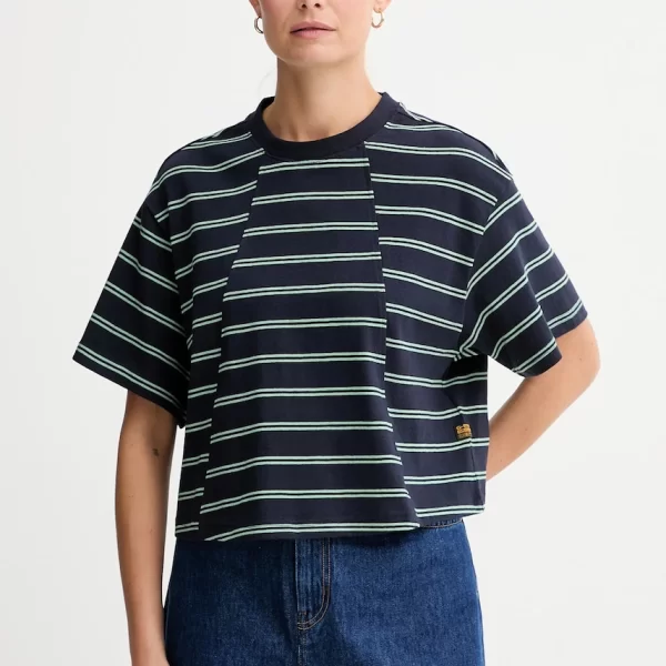 G-Star Βαμβακερό μπλουζάκι G-Star 0 Back embro