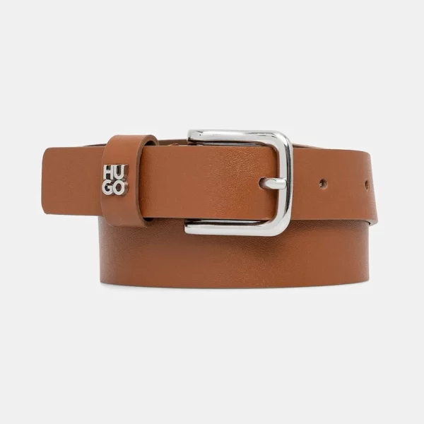 HUGO Δερμάτινη ζώνη HUGO