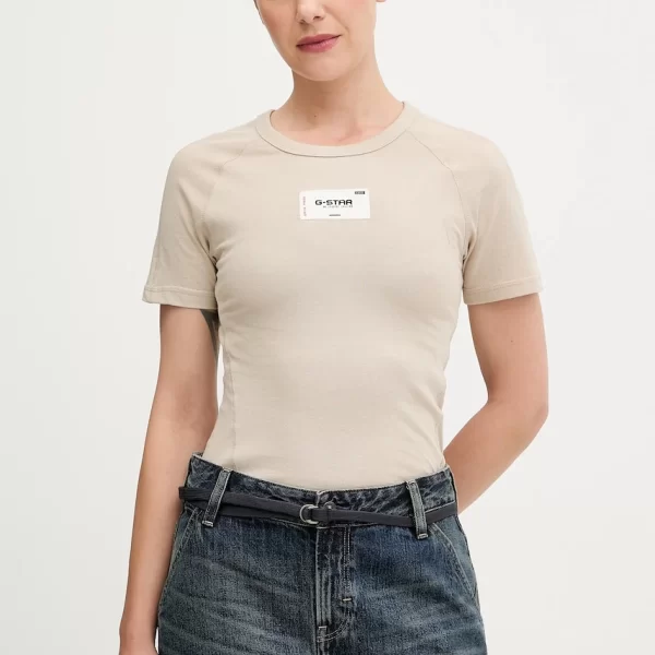 G-Star Βαμβακερό μπλουζάκι G-Star Back embro