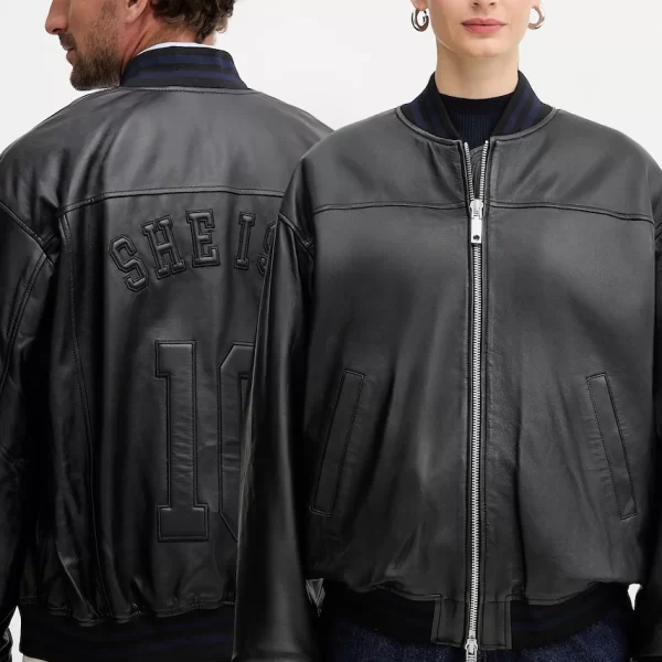 MAX&Co. Δερμάτινο μπουφάν bomber MAX&Co.