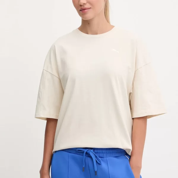 Puma Βαμβακερό μπλουζάκι Puma