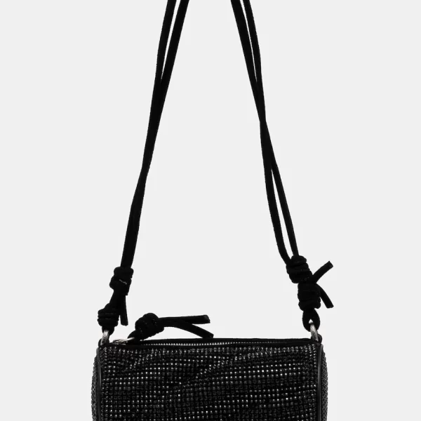 Fiorucci Τσάντα Fiorucci Suede Rhinestone Micro Mella