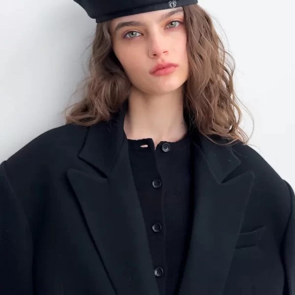 RUSLAN BAGINSKIY Μπερές με προσθήκη μαλλιού Ruslan Baginskiy Gambler Hat