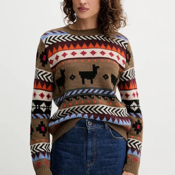 WEEKEND MAX MARA Πουλόβερ με προσθήκη μαλλιού αλπακά Weekend Max Mara QUIRITE