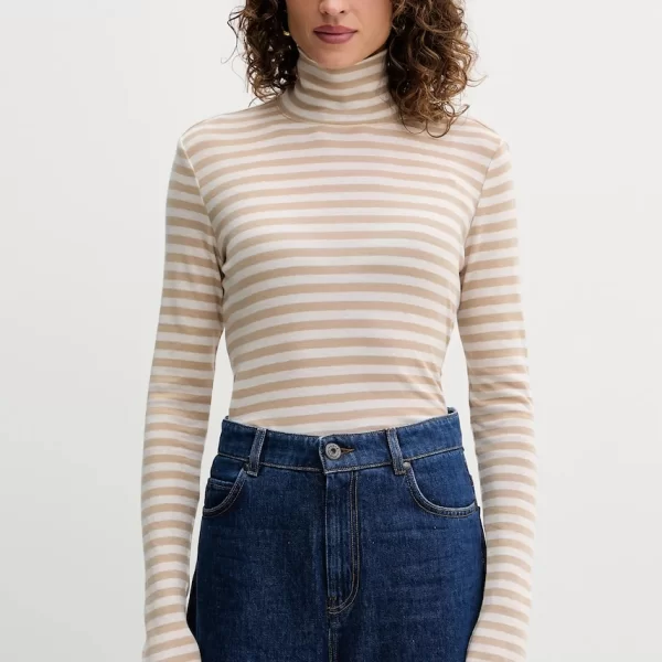 MM by Max Mara Μακρυμάνικο με προσθήκη μαλλιού MM by Max Mara BLASY