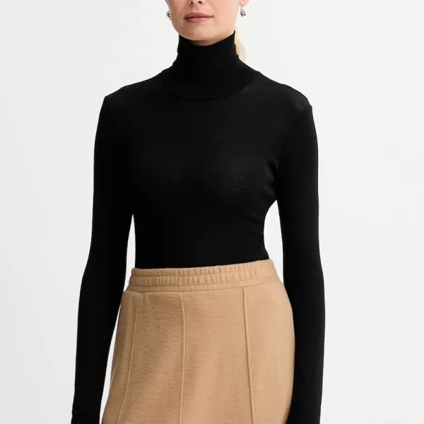 WEEKEND MAX MARA Μακρυμάνικο με προσθήκη μαλλιού Weekend Max Mara TESEO