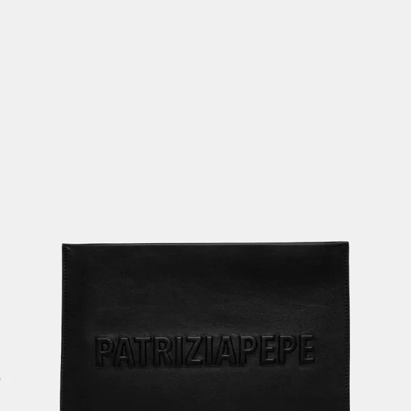Patrizia Pepe Δερμάτινη τσάντα καλλυντικών Patrizia Pepe