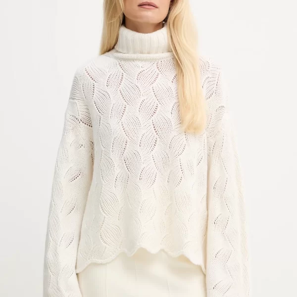 Πουλόβερ με προσθήκη μαλλιού Twinset