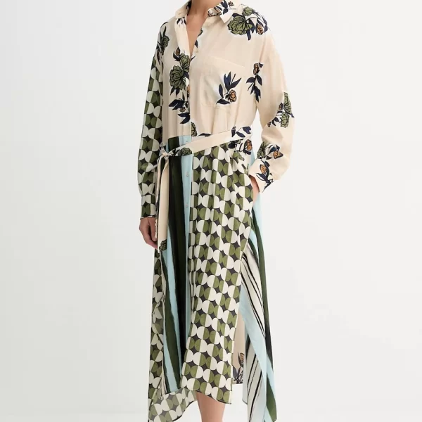 Μεταξωτό φόρεμα Weekend Max Mara PASSO