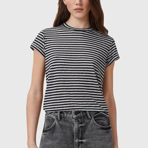 AllSaints Βαμβακερό μπλουζάκι AllSaints ANNA