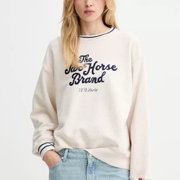 Βαμβακερή μπλούζα Levi's