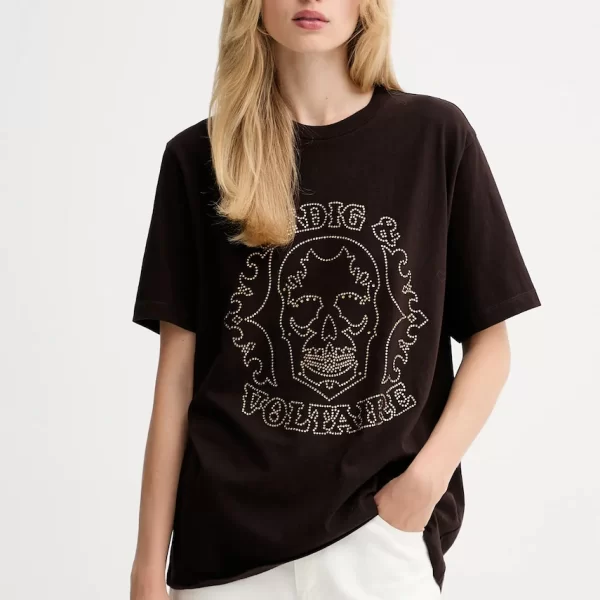 Zadig & Voltaire Βαμβακερό μπλουζάκι ZADIG&VOLTAIRE