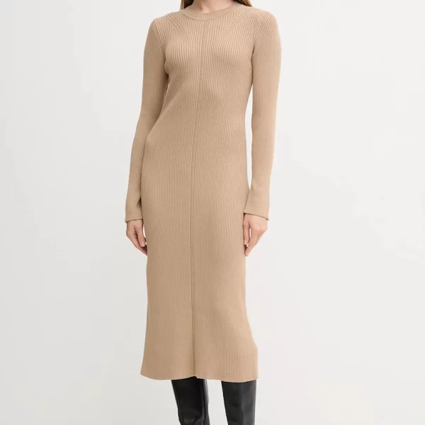 BARBOUR Βαμβακερό φόρεμα Barbour ANASTASIA